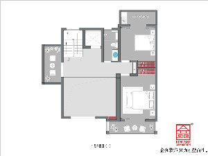 保利西山林語345平米裝修戶型解析