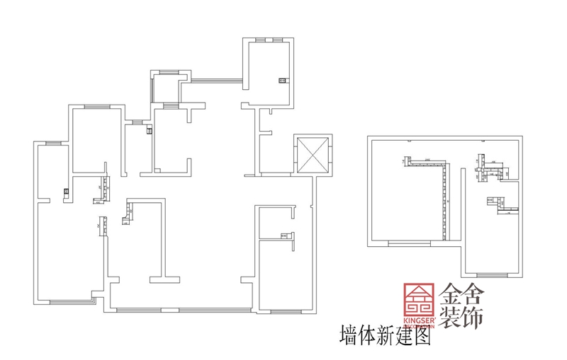 辛集時代華府260㎡頂躍戶型裝修設計解析